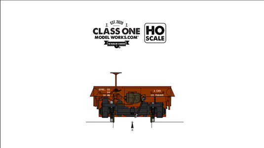 Class One Model Works GSC Heavy Duty Flatcar - Conrail - CR #766005