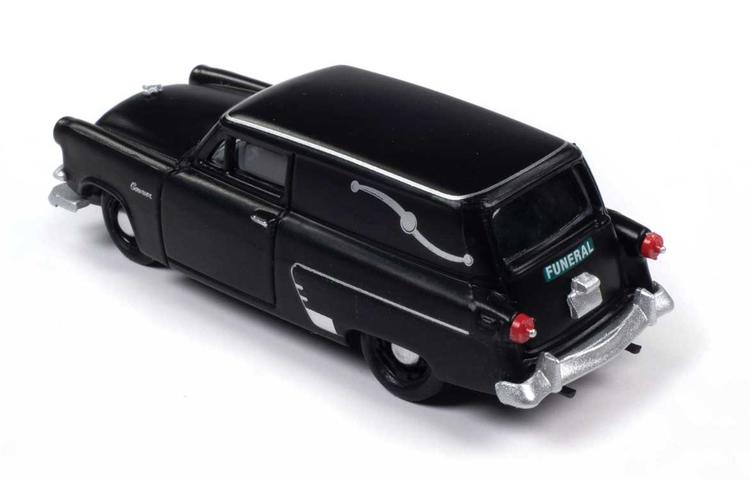 Chargez l&#39;image dans la visionneuse de la galerie, Classic Metal Works HO 1953 Ford Courier Sedan Delivery Station Wagon - Hearse (black)
