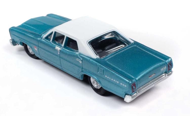 Chargez l&#39;image dans la visionneuse de la galerie, Classic Metal Works HO 1967 Ford Galaxie - Clearwater Aqua, White
