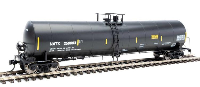 Walthers Mainline HO Trinity 25,000-Gallon Tank Car - North American Tank Car Line NATX #250003