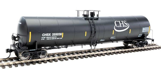 Walthers Mainline HO Trinity 25,000-Gallon Tank Car - Cenex Harvest States Cooperative CHSX #255038