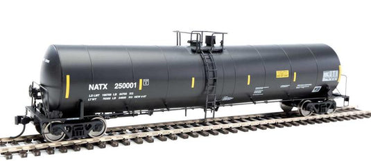 Walthers Mainline HO Trinity 25,000-Gallon Tank Car - North American Tank Car Line NATX #250001