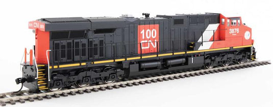 Walthers Mainline HO GE ES44AC Evolution Series GEVO - DCC & ESU Sound - Canadian National / 100th #3876