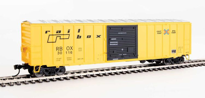 Walthers Mainline HO 50' ACF Exterior Post Boxcar - Railbox RBOX #30116