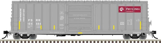 Atlas Master Line HO CNCF 5000 50' Boxcar - Ferromex / FSRR : #106239