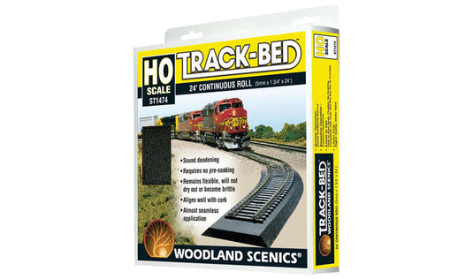 Woodland Scenics HO Track-Bed Rolls 24'