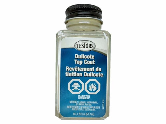 Testor All-Purpose Enamel Paint - 1-3/4oz  51.8mL Bottle - Dullcote