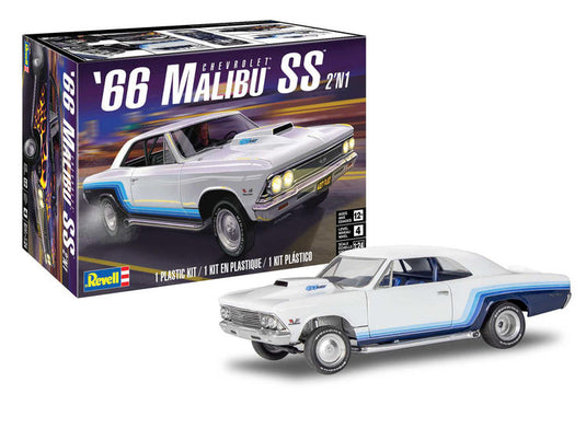 Revell 1/24 1966 Chevy Malibu SS 2n1