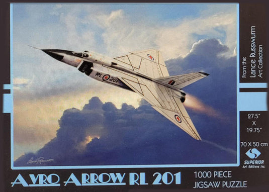 Superior Art Editions Puzzle - Avro Arrow 201 (1000 Pieces)