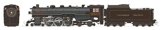 Rapido Trains HO H1b 4-6-4 Hudson (As built) - w/DCC & Sound - Canadian Pacific : #2810