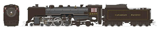 Rapido Trains HO H1b 4-6-4 Hudson (As built) - w/DCC & Sound - Canadian Pacific : #2816