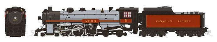 Rapido Trains HO H1a 4-6-4 Hudson (Beaver Shield) - w/DCC & Sound - Canadian Pacific : #2804