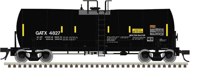 Atlas Master Line HO Trinity 17,600-Gallon Corn Syrup Tank Car - GATX : #4827