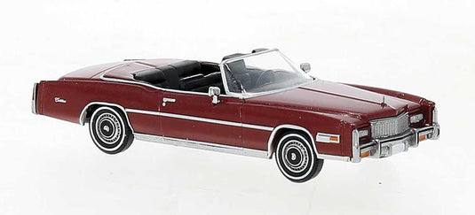 Brekina HO 1975 Cadillac Eldorado Convertible - Red