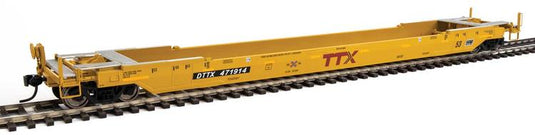 Walthers Proto HO  Gunderson Rebuilt All-Purpose 53' Well Car :  DTTX #471914