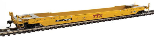 Walthers Proto HO  Gunderson Rebuilt All-Purpose 53' Well Car :  DTTX #475545