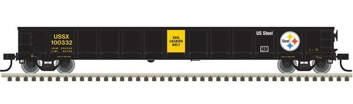 Atlas Trainman HO Evans 52' Gondola - US Steel : #100366