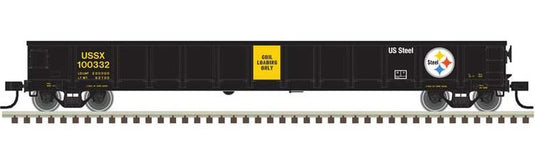 Atlas Trainman HO Evans 52' Gondola - US Steel : #100366