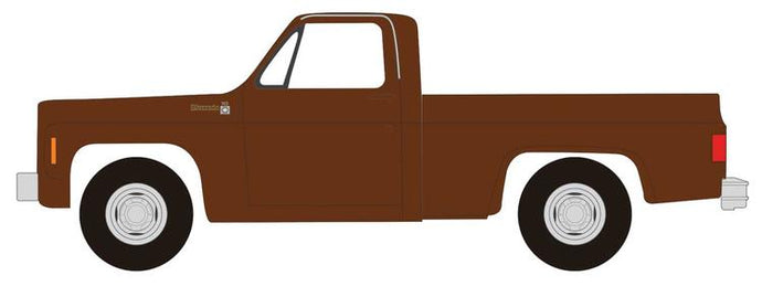 Classic Metal Works HO 1979 Chevrolet Fleetside Pickup Truck - Brown Poly