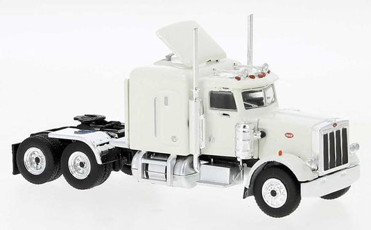 Brekina HO 1973 Peterbilt 359 Sleeper-Cab Tractor - White