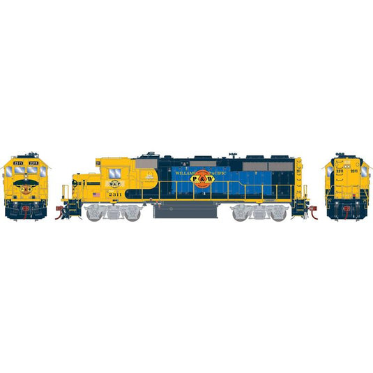 Athearn Genesis HO EMD GP39-2,w/DCC & Sound, PNWR : #2311