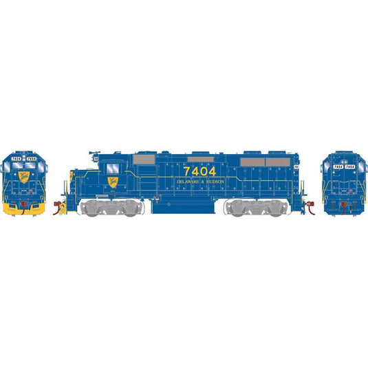 Athearn Genesis HO EMD GP39-2,w/DCC & Sound, D&H : #7404