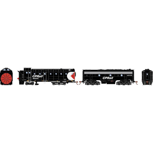 Athearn Ready To Roll HO Rotary Snowplow & F7B Locomotive, CPR : #403167/#403167B