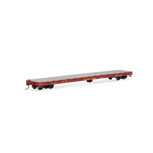 Athearn Ready To Roll HO 60' Flatcar, D&H : #16144