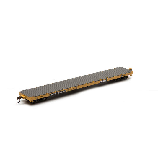 Athearn Ready To Roll HO 60' Flatcar TTX : #91195