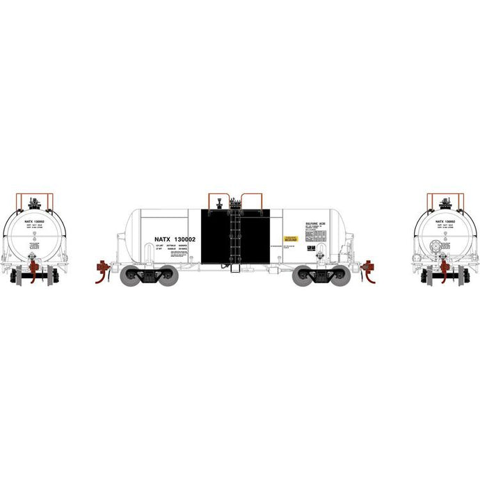 Athearn Genesis HO 13,600-Gallon Acid Tank, NATX : #130002