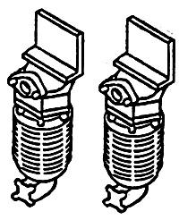 Details West HO Salem-Type Air Filter - Small pkg(2)