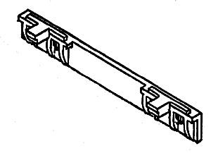 Details West HO Fuel Tank Brackets - EMD End-Type pkg(2)