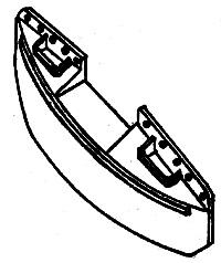 Details West HO Snow Plows - Convex - Chessie System