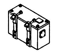 Details West HO Automatic Train Control Box - Control Box for Hood Units