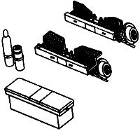 Details West HO Hy-Rail Wheels - For Trident Vehicles Set