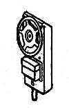 Details West HO Handbrakes - Locomotive-Type Wheel w/Gear Box