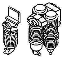 Details West HO Salem Type Air Filter - Set pkg(2)