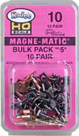 Kadee #10 Bulk Pack No.5 Knuckle Couplers No Draft Gear Boxes 10 Pair