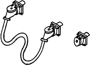 Details West HO MU Cables - Double-Ended Receptacle & Two Receptacles